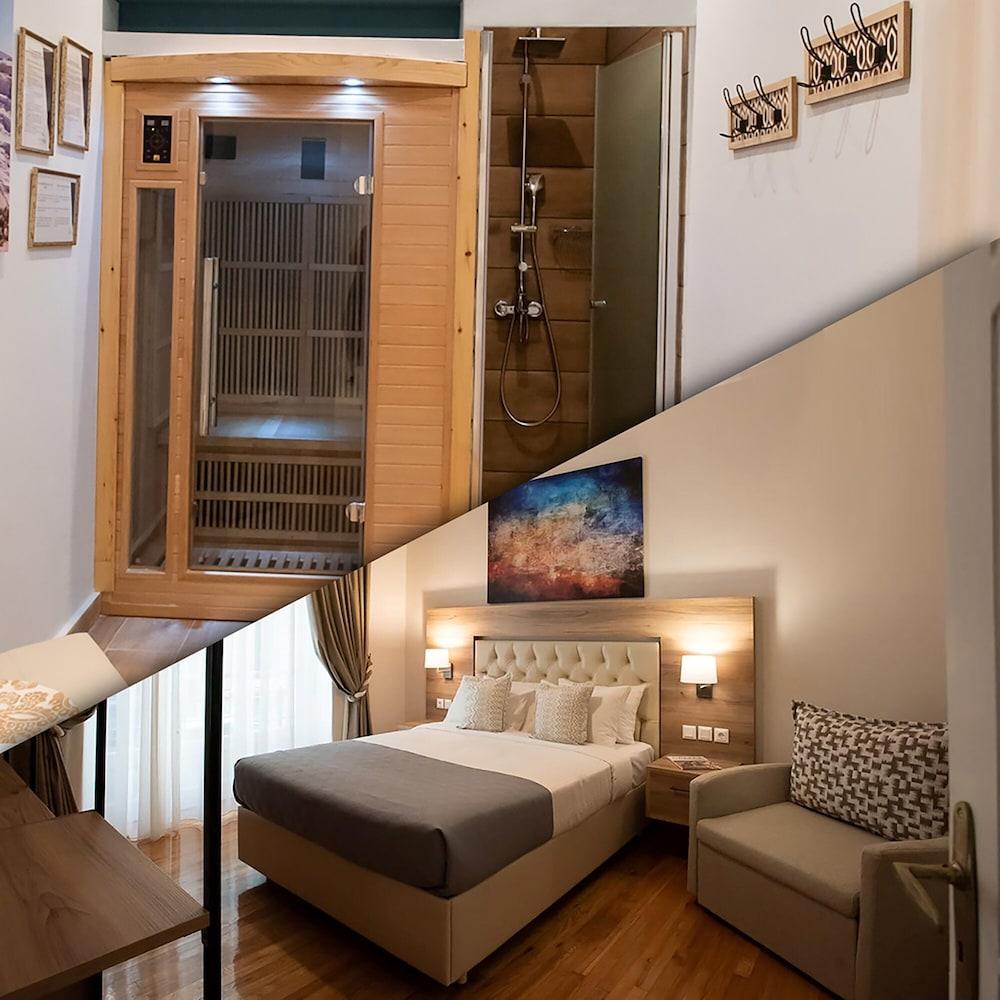 Blue Ark Lavish Sauna Suite Atina Dış mekan fotoğraf